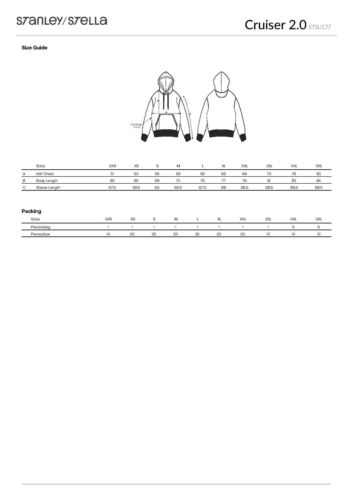 Kapuzenpullover BOOT (gestickt)