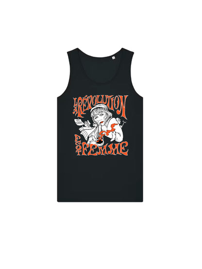 Tanktop La Revolution Est Femme (Frankreich 1789)
