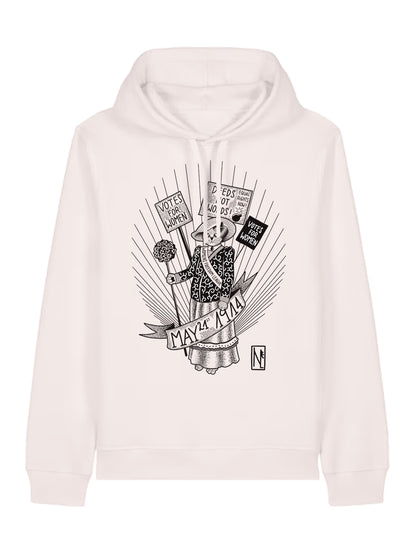 Kampf für Frauenwahlrecht 1914 White Hoodie dna merch