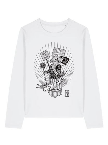 Kampf für Frauenwahlrecht 1914 dna merch White Sweatshirt