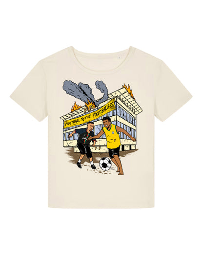 T-Shirt Frauen Football To The Footballers
