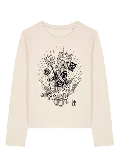 Kampf für Frauenwahlrecht 1914 dna merch Vintage Sweatshirt