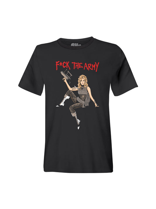 T-Shirt Unisex F*ck The Army (Jane Fonda)