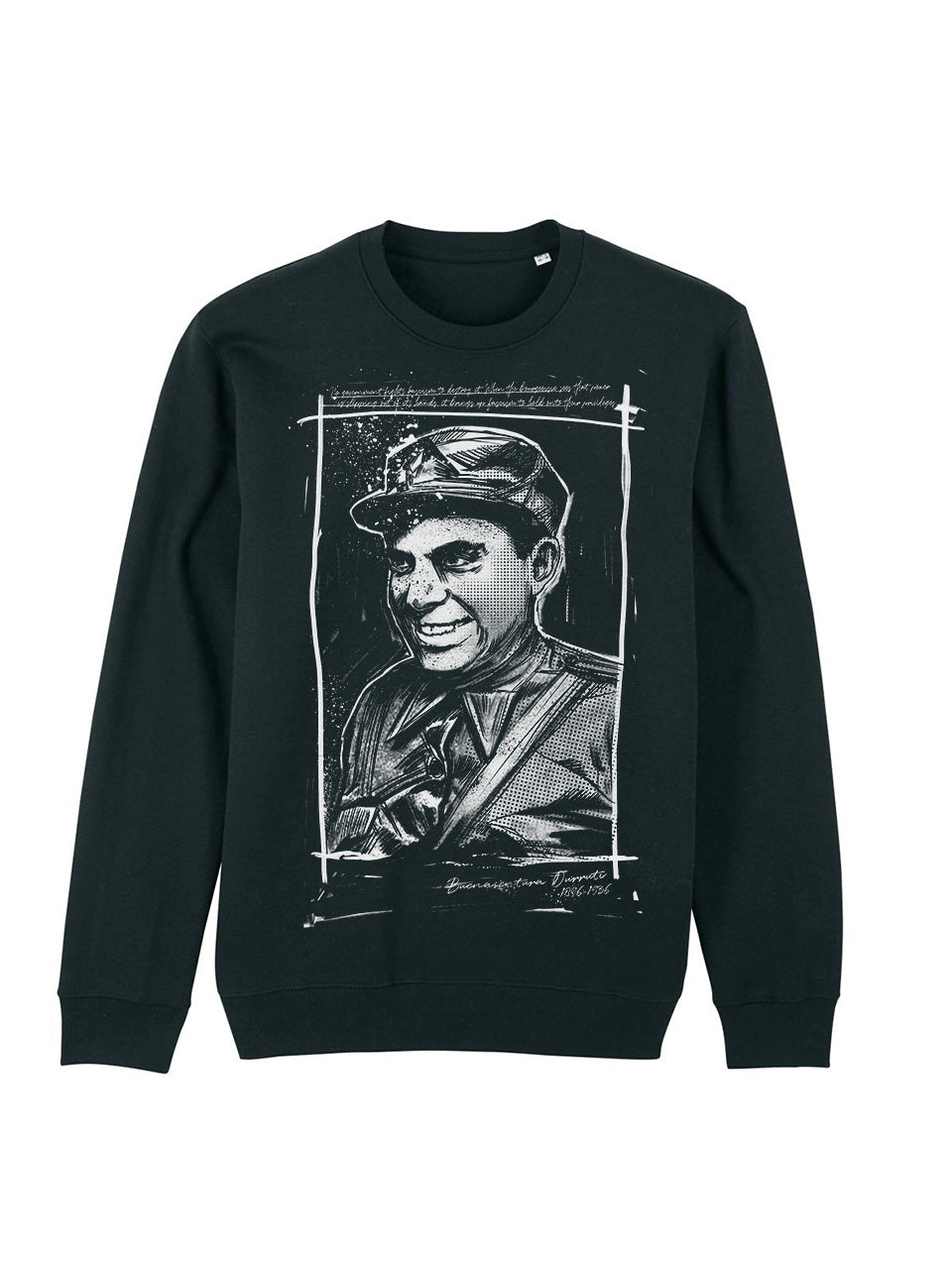 Sweatshirt No Government (Buenaventura Durruti)