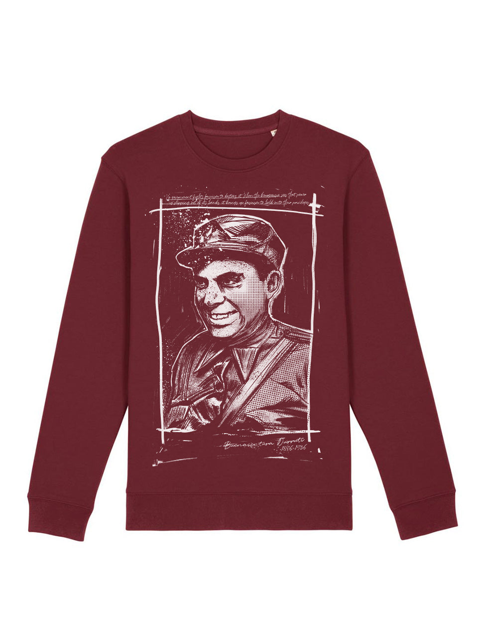 Sweatshirt No Government (Buenaventura Durruti)