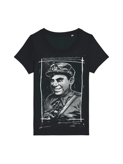 T-Shirt Frauen Keine Regierung (Buenaventura Durruti)
