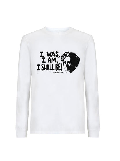 Langarmshirt Die Revolution (Rosa Luxemburg)