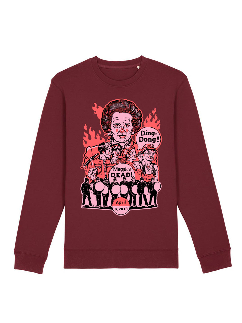 Sweatshirt Ding Dong! (Maggie Thatcher)