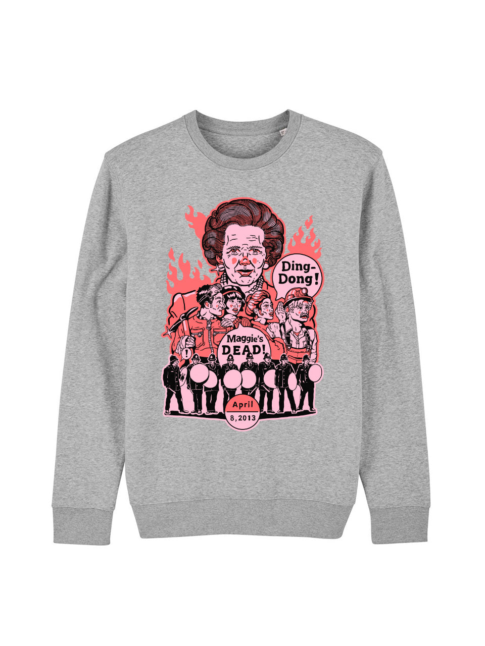 Sweatshirt Ding Dong! (Maggie Thatcher)