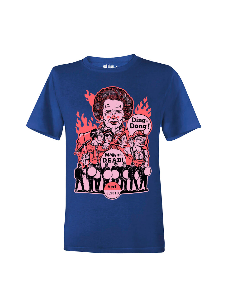 T-Shirts Unisex Ding Dong! (Maggie Thatcher)