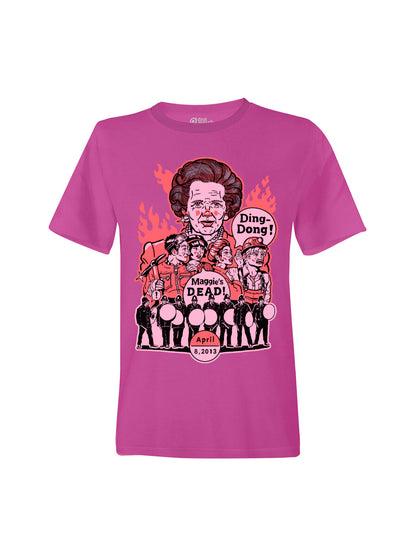 T-Shirt Unisex Ding Dong! (Maggie Thatcher)