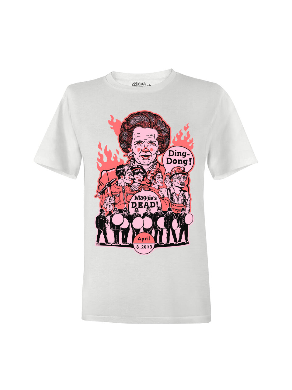 T-Shirts Unisex Ding Dong! (Maggie Thatcher)