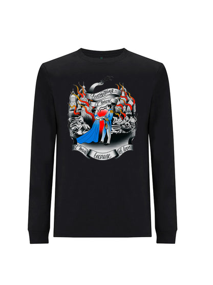 Langarmshirt Krieg und Frieden (Leo Tolstoi)
