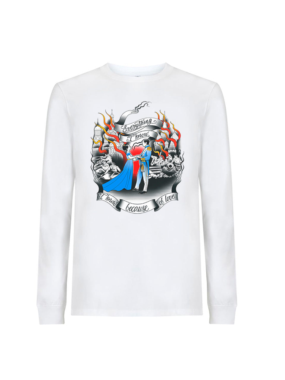 Long Sleeve T-Shirt War and Peace (Leo Tolstoy)