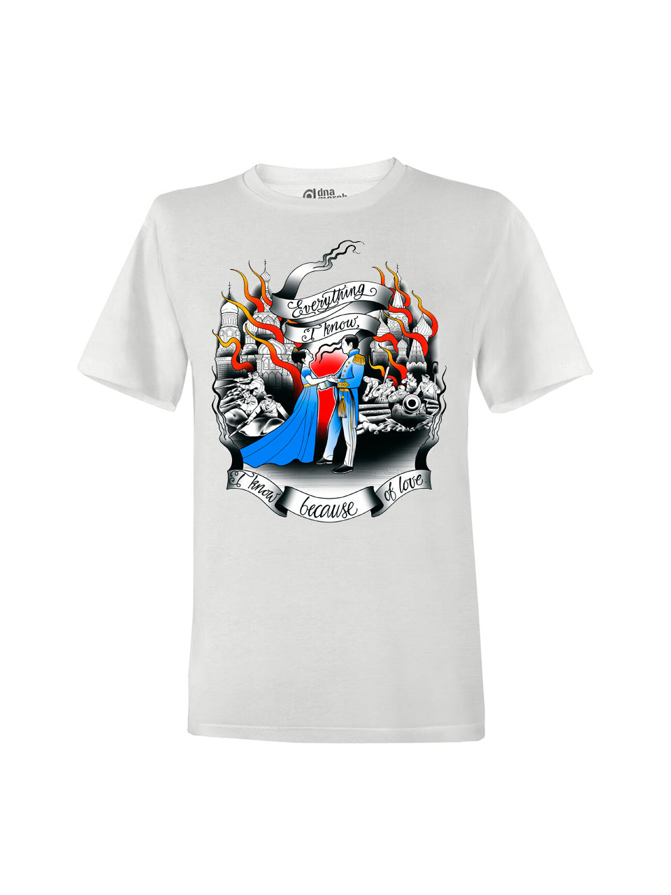 T-Shirts Unisex Krieg und Frieden (Leo Tolstoi)