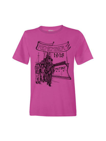 T-Shirt Unisex Kieler Matrosenaufstand (Ein Herz für Meuterei)