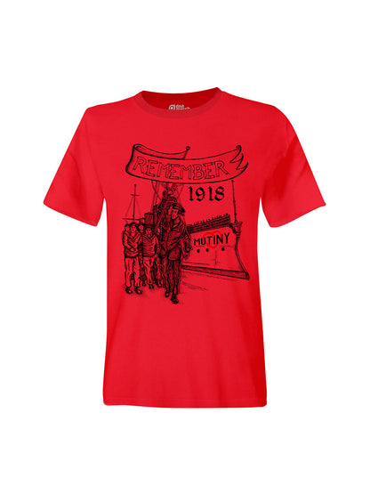 T-Shirt Unisex Kieler Matrosenaufstand (Ein Herz für Meuterei)