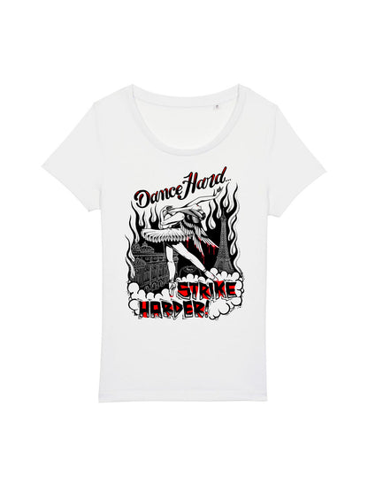 T-Shirt Frauen Pariser Ballerina-Streik