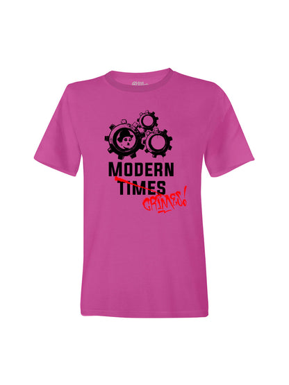 T-Shirt Unisex Moderne Zeiten (Charlie Chaplin)