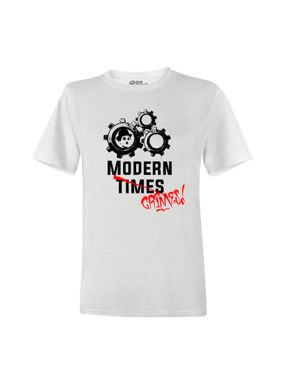 T-Shirt Unisex Moderne Zeiten (Charlie Chaplin)