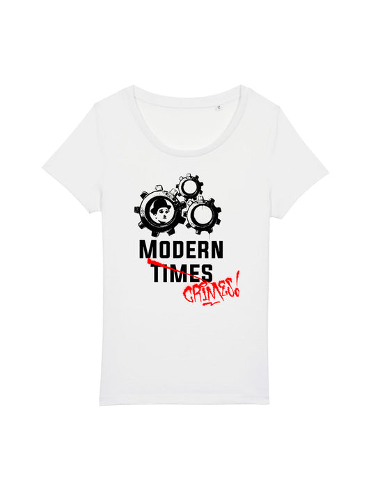 T-Shirts Frauen Moderne Zeiten (Charlie Chaplin)