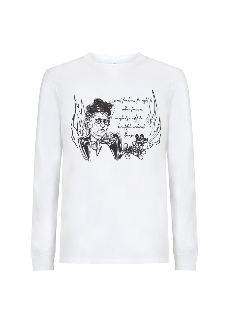 Long Sleeve T-Shirt Freedom (Emma Goldman)