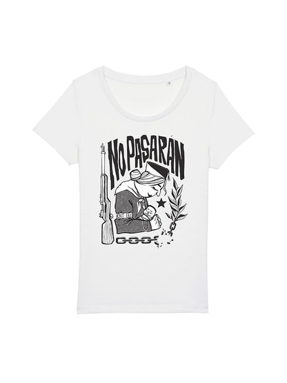T-Shirt Frauen No Pasarán (Spanische Revolution)