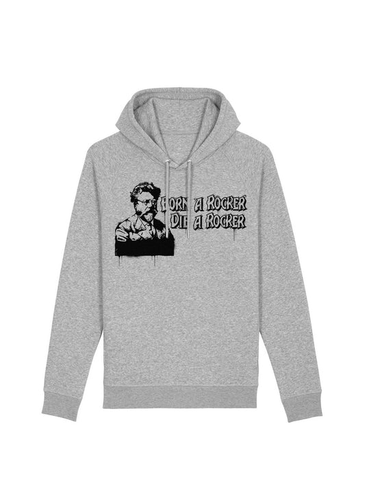 Hoodie Born A Rocker Die A Rocker (Rudolf Rocker)