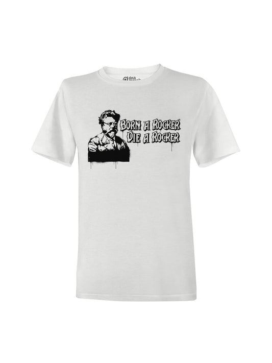 T-Shirts Unisex Born A Rocker Die A Rocker (Rudolf Rocker)