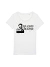 T-Shirt Frauen Born A Rocker Die A Rocker (Rudolf Rocker)