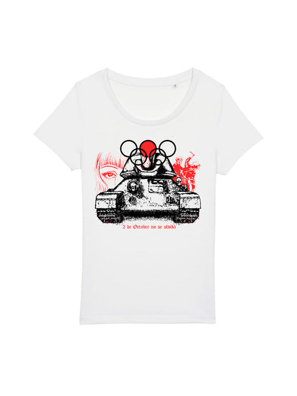 T-Shirt Women Revolution Not Olympics (Mexico 1968)