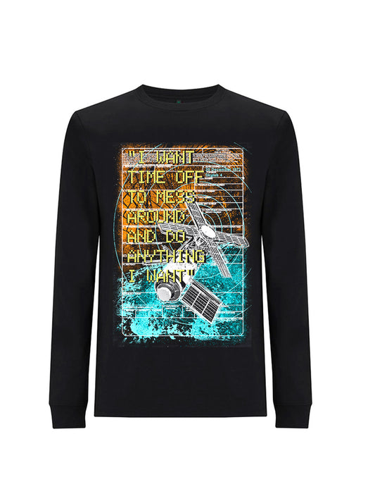 Long Sleeve T-Shirt Strike In Space (Skylab 4)