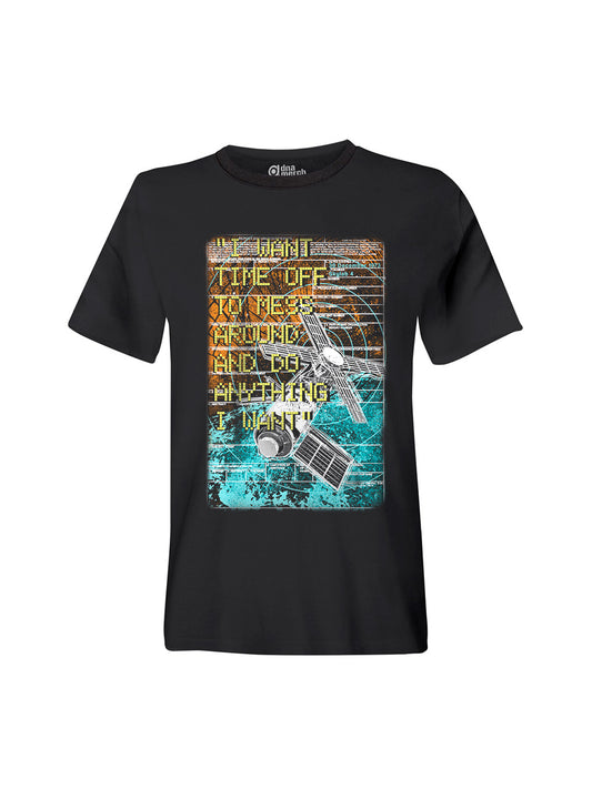 T-Shirts Unisex Streik Im Weltraum (Skylab 4)