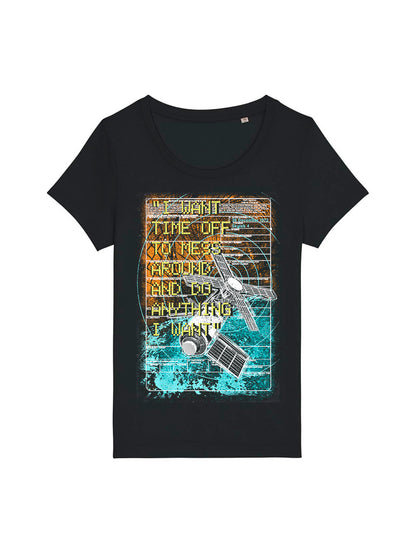 T-Shirt Frauen Streik Im Weltraum (Skylab 4)