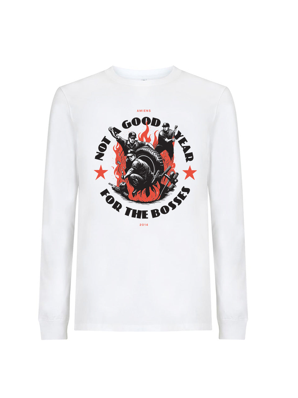 Long Sleeve T-Shirt Bossnapping (Amiens 2014)