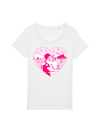 T-Shirt Frauen Freude Am Frieden (Alex Comfort)