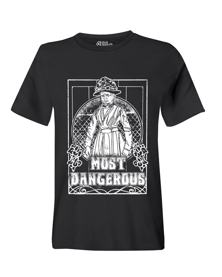 T-Shirt Unisex Most Dangerous (Mother Jones)