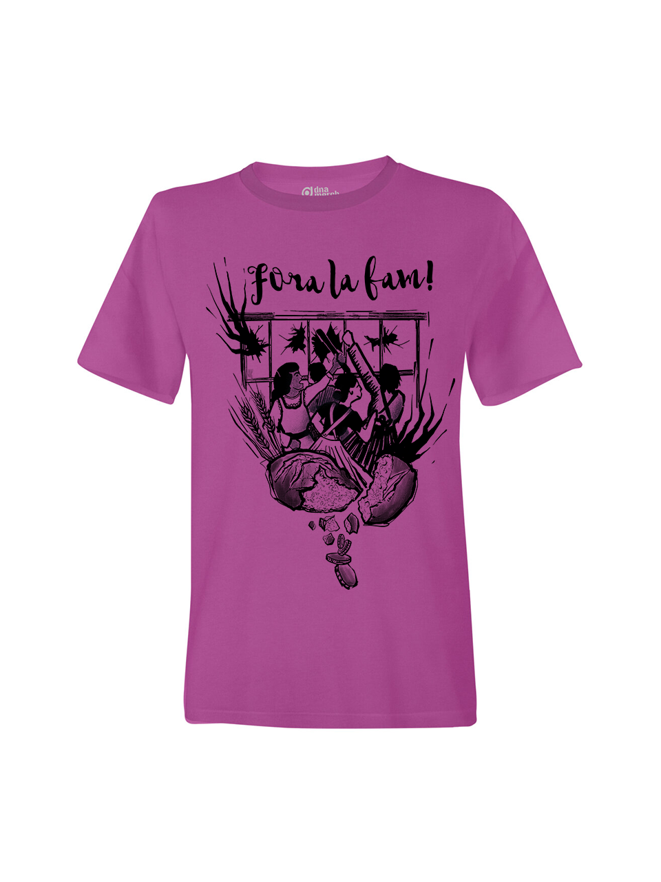 T-Shirt Unisex Fora La Fam! (Bread Riots 1789)