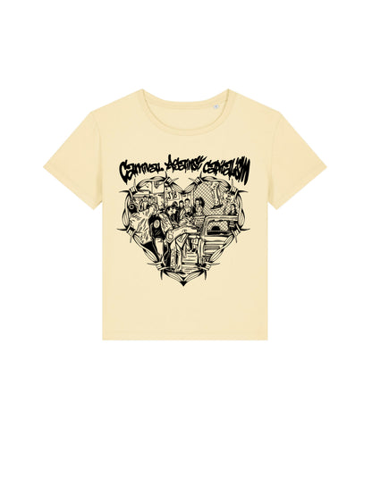 T-Shirt Frauen Karneval Gegen Kapitalismus