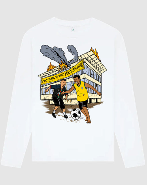 Long Sleeve T-Shirt Football To The Footballers