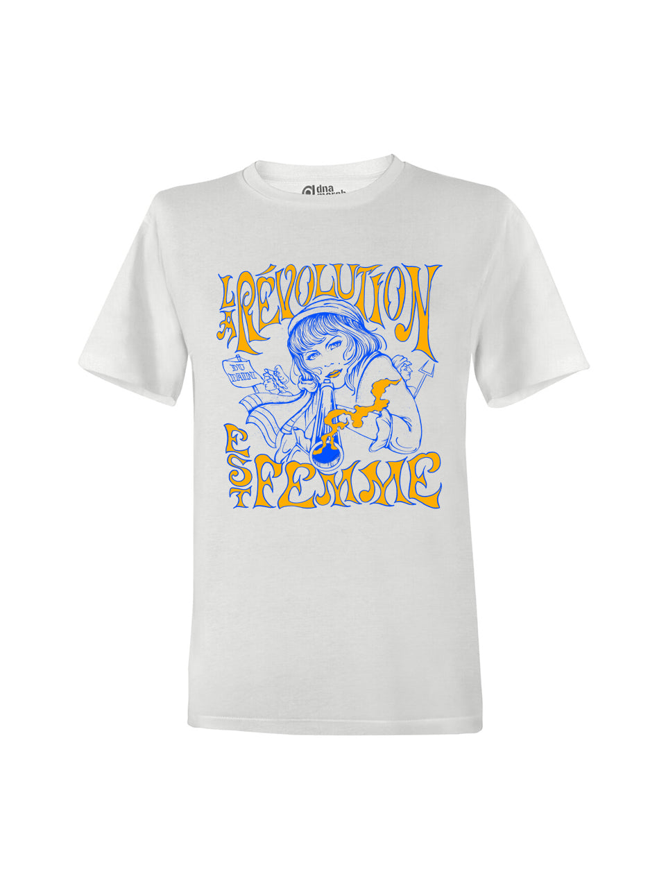 T-Shirt Unisex La Revolution Est Femme (Frankreich 1789)