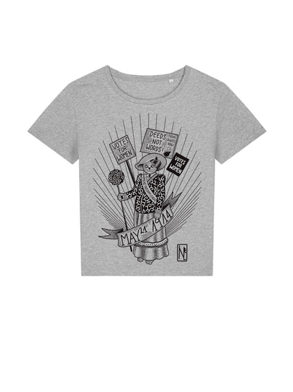Kampf für Frauenwahlrecht 1914 dna merch Ash Grey T-Shirt Women