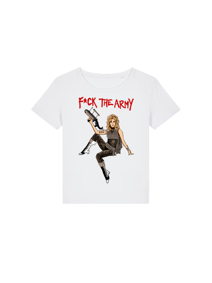 T-Shirt Women F*ck The Army (Jane Fonda)