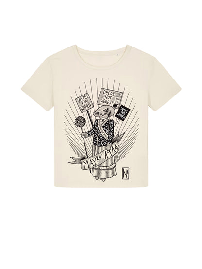 Kampf für Frauenwahlrecht 1914 dna merch White T-Shirt Women