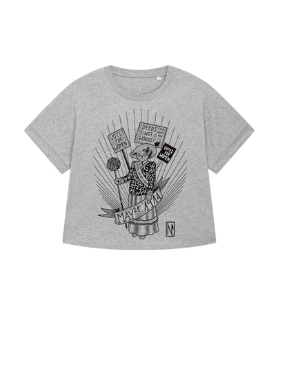 Kampf für Frauenwahlrecht 1914 dna merch Grey Women Shirt