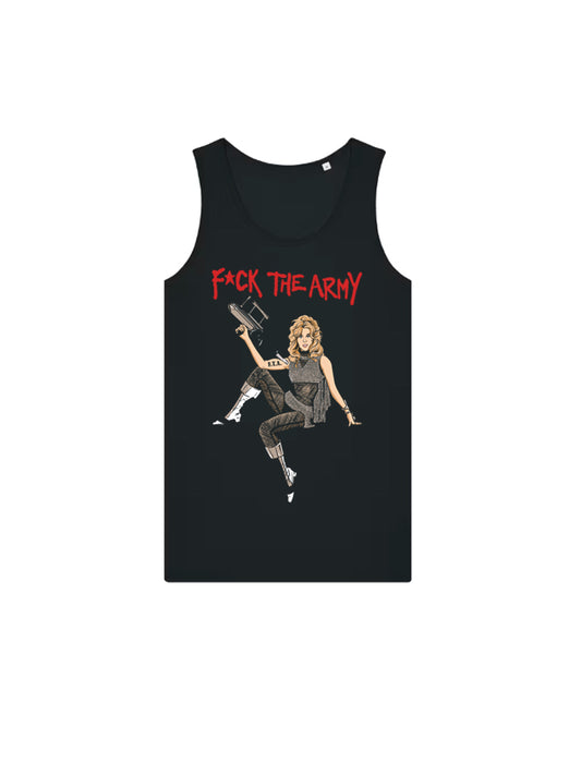 Tanktop F*ck The Army (Jane Fonda)