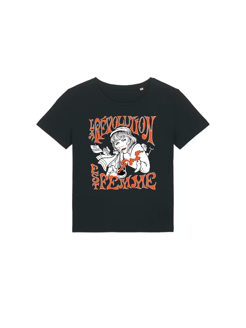 T-Shirt Frauen La Revolution Est Femme (Frankreich 1789)