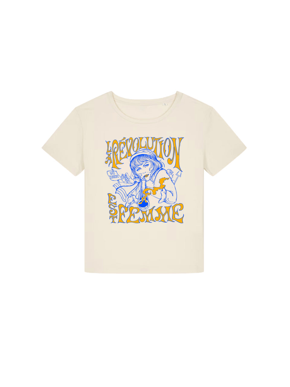 T-Shirt Frauen La Revolution Est Femme (Frankreich 1789)