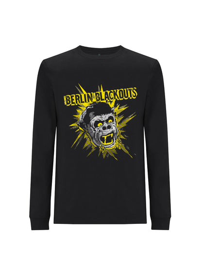 Langarmshirt Berlin Blackouts Mad Gorilla