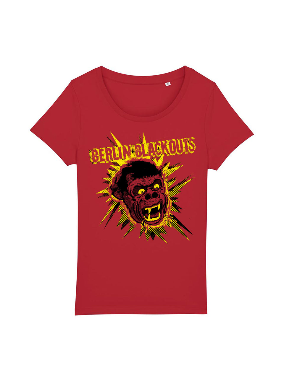 T-Shirts Women Berlin Blackouts Mad Gorilla